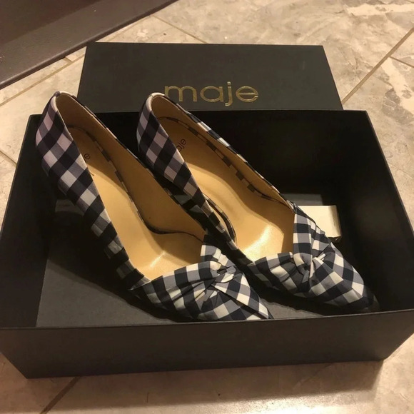 NWT Maje Fabvichy Heels NIB Size 6 - Picture 4 of 15